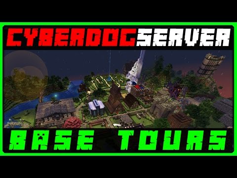 Minecraft | RD's Fanserver || Base Tours Pt 5 - William27528, WarpedMatrix77 & RalphGeizer