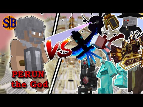 WHO CAN DEFEAT PERUN | Minecraft Mob Battle