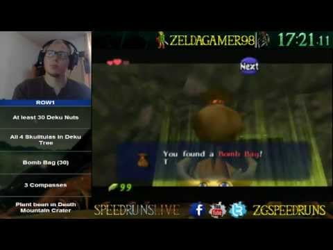 Zelda: Ocarina of Time short bingo v6 in 31:34 [former WR]