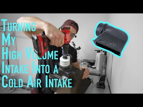 Install a PRL High Volume Plus Cold Air Intake Duct - and How It Can Improve Performance & Sound!