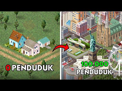 I Built a City From 0 to 100,000 People in Theotown