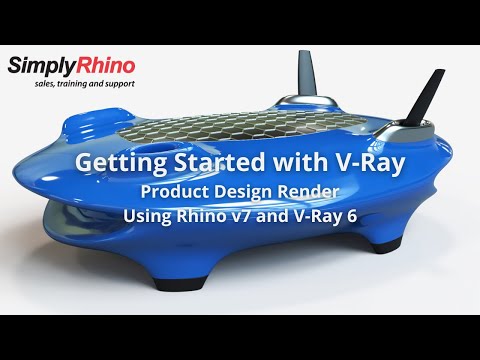 Getting Started with V-Ray - Product Design Render with Rhino v7 and V-Ray 6