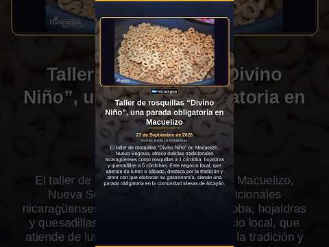Taller de rosquillas “Divino Niño”, una parada obligatoria en Macuelizo