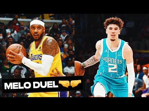 Melo (Triple-Double) VS Melo (29 PTS) Duel Was Epic 🔥