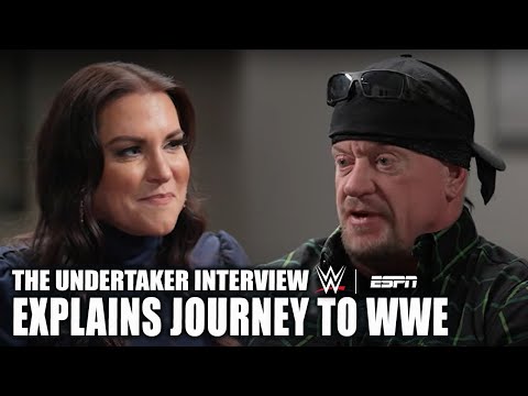 The Undertaker describes his unique journey to pro wrestling | WWE on ESPN | Stephanie's Places