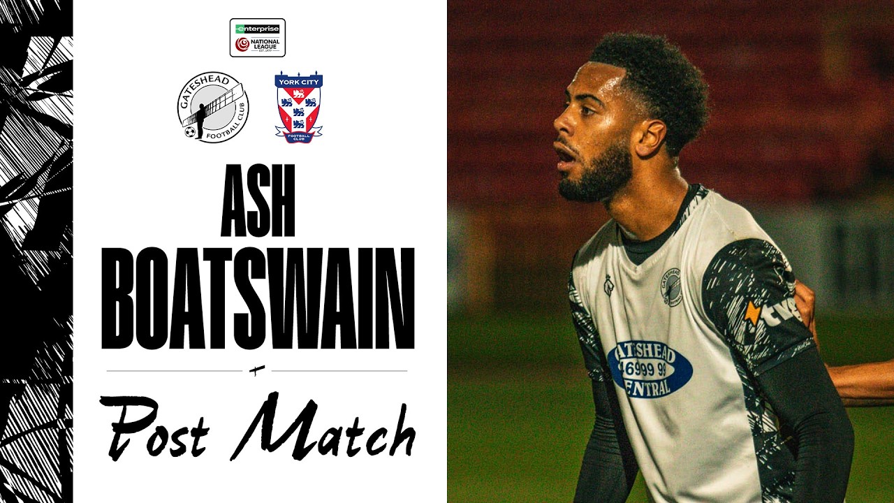 “Knew we could attack the game” 😤 | Ash Boatswain post-York City (H) | POST-MATCH