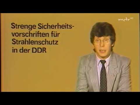'Aktuelle Kamera' 29.4.1986 Tschernobyl DDR-Fernsehen Nachrichten
