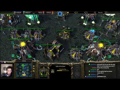 RichApM (UD) Eightyfour (UD) vs ArminvB (Orc) RaZeR (UD) - WarCraft 3 - 2v2 - WC2776