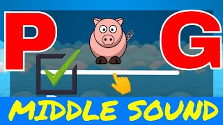 Middle Sound for Kindergarten