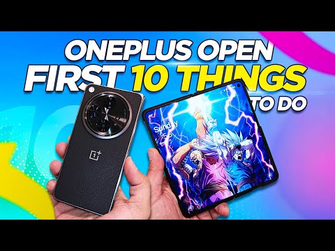 OnePlus Open Special Features Tips And Tricks & First 10 Things To Do (OPPO Find N3)