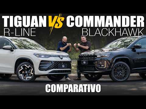 TIGUAN vs COMMANDER, qual melhor SUV na faixa dos 300 mil reais?