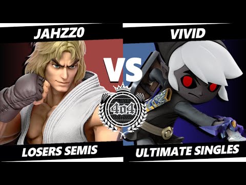 4o4 Smash Monthly 18 - InC| Jahzz0 (Ken) vs YMHB| Vivid (Toon Link) - Losers Semi-Final
