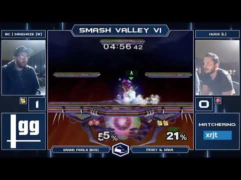 Smash Valley VI Melee Singles - BC | MikeHaze (Fox) vs HugS (Samus) - Grand Finals