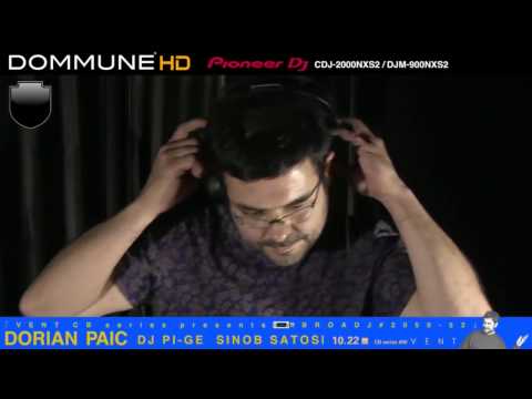 Dorian Paic live at Dommune - 19.10.2016