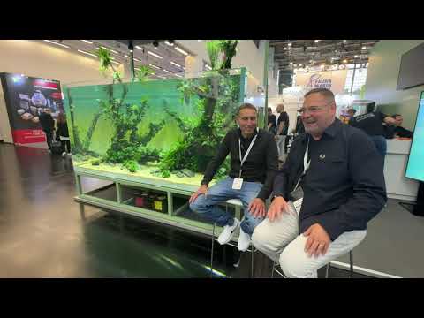 Das "Masterpiece" AQUARIUM der Interzoo 2024-mit Oliver Knott und Florian von New Wave