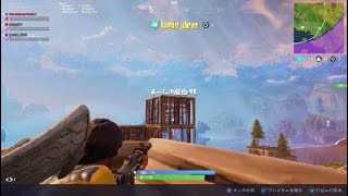 Fortnite　ミサイル発射の瞬間