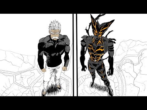 One Punch Man Garou vs Bang Fan Animation Part 2