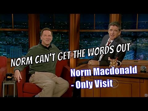 Norm Macdonald - Catches Up With Craig - Only Appearance [720p]