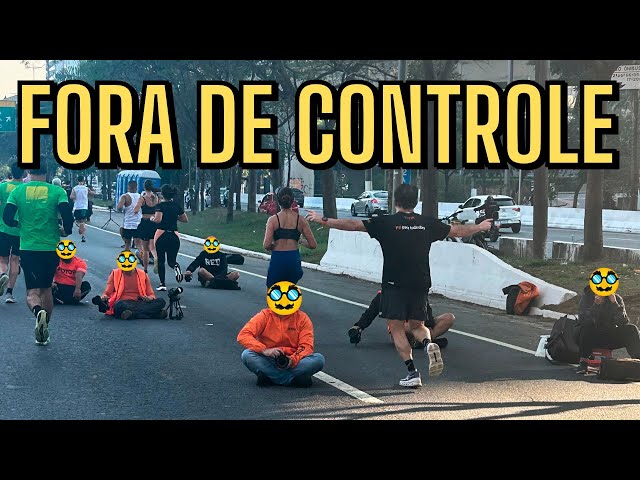 FOTÓGRAFOS: por favor, não atrapalhem a corrida!