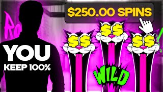 Doing $250.00 FEATURE SPINS On RIP CITY SLOT!! (BIG WIN)