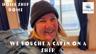 First Ship Visit 🛳️ | We Bought a Cabin on a Ship 🚢 | Villa Vie Odyssey 🌊