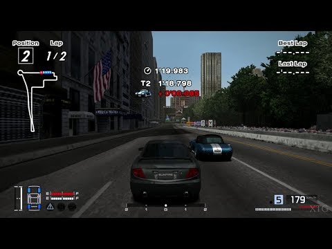 [#1310] Gran Turismo 4 - Pontiac Sunfire GXP Concept '02 Hybrid PS2 Gameplay HD