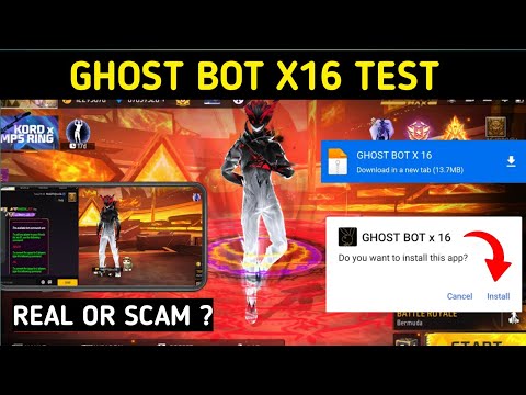 I tried Ghost Bot in Free Fire 🤯 Real Or Scam ??