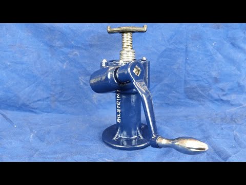 Wie man einen antiken Bilstein-Wagenheber restauriert - Schritt für Schritt Video