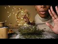 ASMR Herbal MASSAGE For Stress RELIEF SLEEP Body Scan Shoulders Bones Cracking
