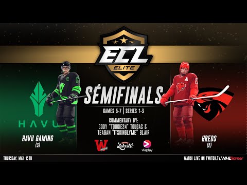 HAVU Gaming vs hREDS - ECL 12 Elite Semifinals | NHL 21 EASHL 6s