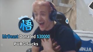 I Donated $30,000 To My Favorite Twitch Streamer (ninja)
