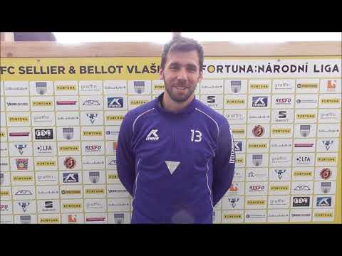 Rozhovor s obráncem FC Selier & Bellot Vlašim Jakubem Štochlem.