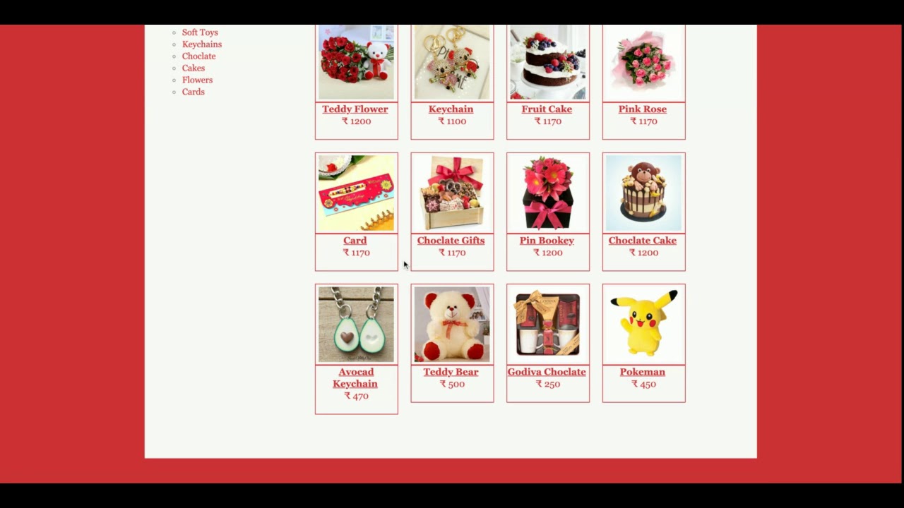 Online Gift Store Mini Project | Java JSP Servlet Project | Java JSP CRUD Project
