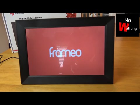 How to REBOOT Frameo Digital Picture Frame Model 112k - Beginners guide