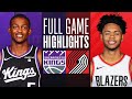 KINGS at TRAIL BLAZERS | FULL GAME HIGHLIGHTS | December 26, 2023