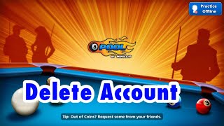 How To Delete 8 Ball Pool Account