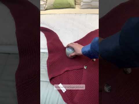 Gambar Memoo Lint Remover Rechargeable 600 mAh - Hijau