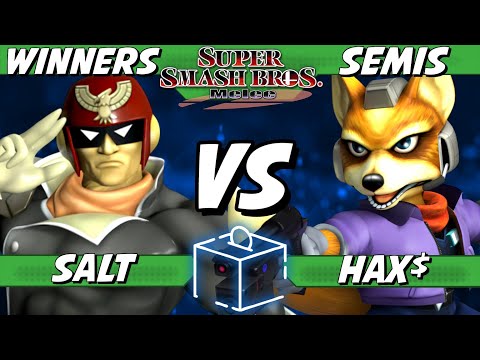 Coinbox 61 - Salt (Falcon) vs Hax$ (Fox) Winners Semis - Smash Melee