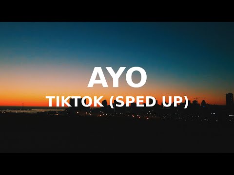 Dhurata Dora - Ayo (sped up) (tiktok remix) ayo ayo ayo