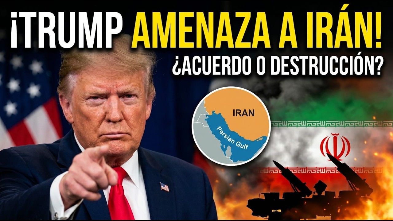 Iran sera Destruido si no firman el acuerdo: Trump