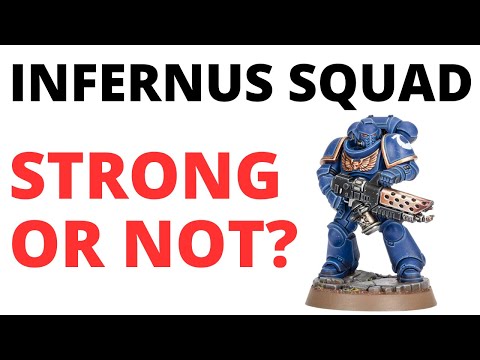 Infernus Squad in Codex Space Marines- Brutal Flamer Overwatch Marines ! Unit Review and Tactics