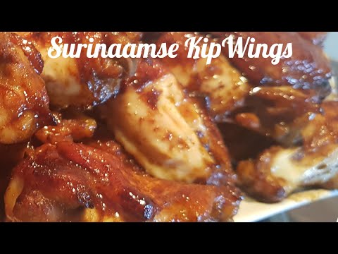 🇸🇷 Surinaamse kipwings recept  #Surinamese Chickenwings recipe#