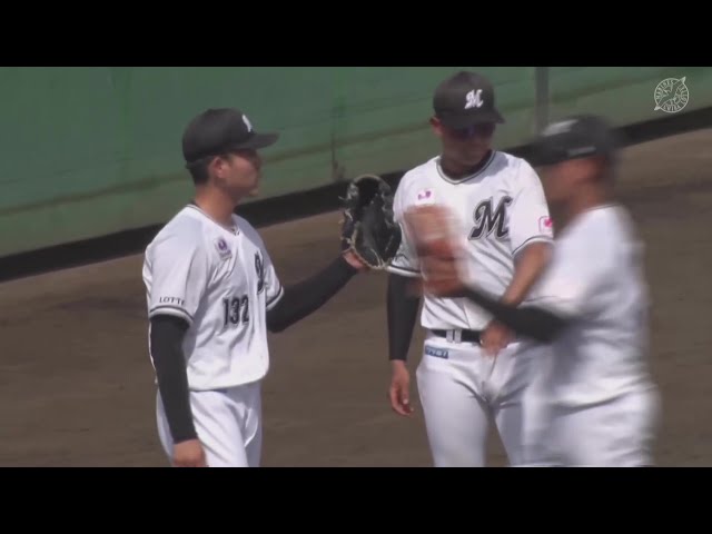 【ファーム】マリーンズ・長島幸佑 最後は三振を奪い、ファーム公式戦初勝利を挙げる!! 2025年4月19日 千葉ロッテマリーンズ 対 東京ヤクルトスワローズ