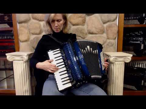 BELTSTUIII3072BS - Blue Shadow Beltuna Studio III Piano Accordion LMM 30 72 $4499