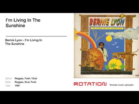 Bernie Lyon - I'm Living In The Sunshine   1981
