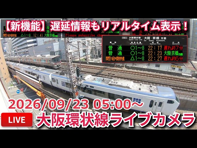 大阪環状線・梅田貨物線 福島駅周辺の線路