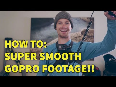HOW TO Get Super Smooth GOPRO Footage!!
