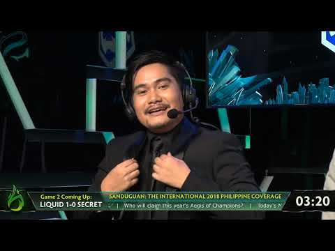 Team Liquid vs Team Secret Game 2 - Sanduguan - TI8 Main Event Day 5 #LAKADMATATAG