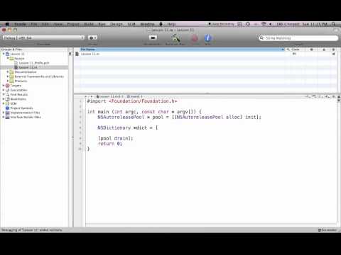 Objective-C on the Mac L11 - Fast Enumeration