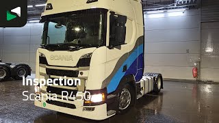 Scania R450 4X2 Mega Hebesattel Retarder 2x Tanks Standklima トラクタートラック | 画像 4 - Autoline